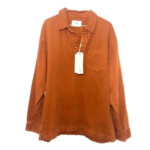 Folk Clothing Quinn Rugby Shirt - Spice L